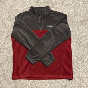 Men’s L Columbia Fleece Pull-over